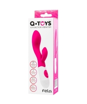 Вибратор с клиторальным стимулятором A-Toys by TOYFA Fela Краснодар