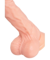 Реалистичный фаллоимитатор, TPE, телесный Краснодар