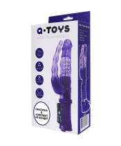 Вибратор с клиторальным стимулятором toyfa a-toys high-tech fantasy Краснодар